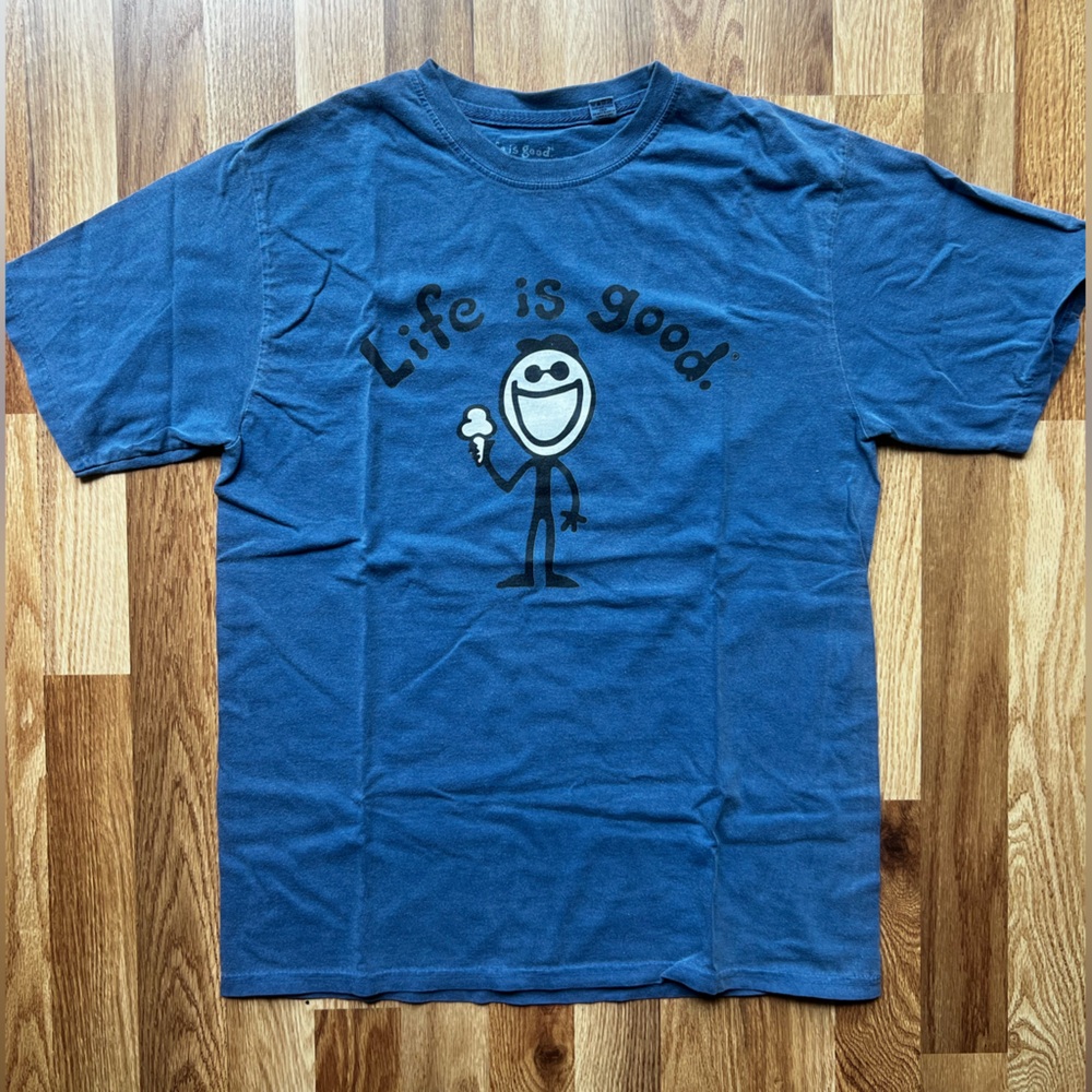 Limited Edition Original Jake Life is Good Graphic Tee - Ice Cream Cone